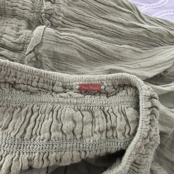 Free People Green Ankle Length Dress - Picture 9 of 10